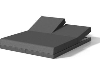 Vondom Outdoor Pixel Resin / Cushion Anthracite Daybed