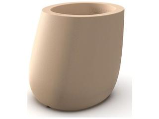Vondom Stone Planter in Camel
