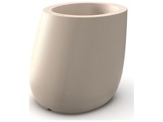 Vondom Stone Planter in Cream Matte