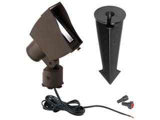 WAC Lighting Adjustable Wall Wash 1-Light Outdoor Spot Light
