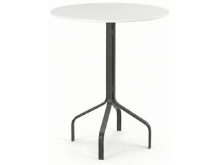Windward Design Group Fiberglass Top Aluminum Round Patio Bar Table