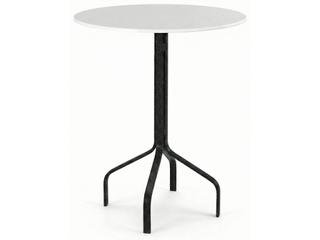 Windward Design Group Fiberglass Top Aluminum Round Patio Bar Table