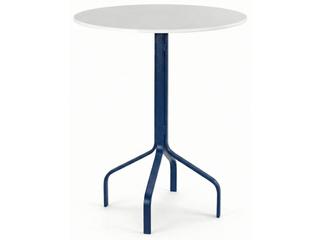 Windward Design Group Fiberglass Top Aluminum Round Patio Bar Table