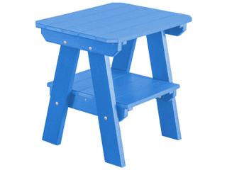 Wildridge Heritage Recycled Plastic Two Tier Rectangular Outdoor End Table
