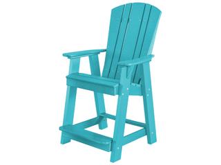 Wildridge Heritage Recycled Plastic Patio Counter Chair