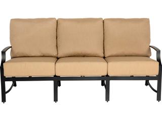 Woodard Seal Cove Aluminum Patio Sofa