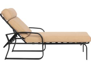 Woodard Cayman Isle Cushion Aluminum Adjustable Patio Chaise Lounge