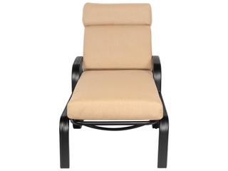 Woodard Cayman Isle Cushion Aluminum Adjustable Patio Chaise Lounge