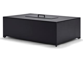 Essence Aluminum Solid Panel Rectangular Coffee Height Table