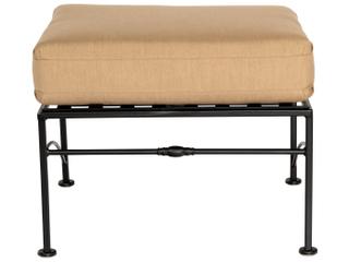 Woodard Sheffield Wrought Iron Patio Ottoman