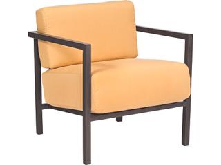 Woodard Salona Cushion By Joe Ruggiero Aluminum Outdoor Lounge Chair