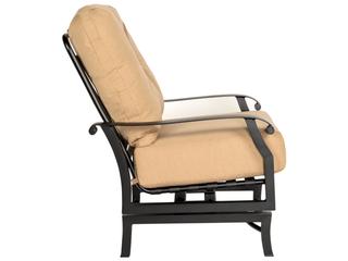 Woodard Cortland Cushion Aluminum Spring Patio Lounge Chair