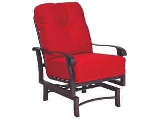 Woodard Cortland Cushion Aluminum Spring Patio Lounge Chair