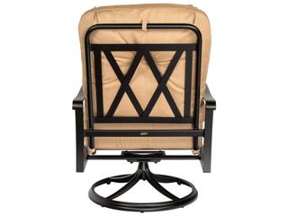 Woodard Cortland Cushion Aluminum Swivel Rocker Outdoor Lounge Chair