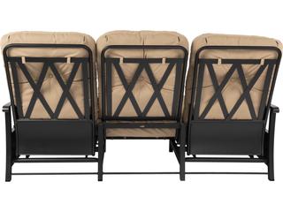 Woodard Cortland Cushion Aluminum Recliner Outdoor Sofa