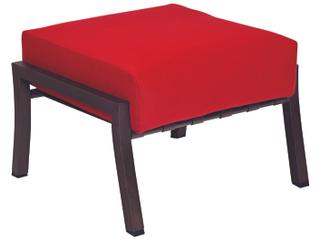 Woodard Cortland Cushion Aluminum Outdoor Ottoman