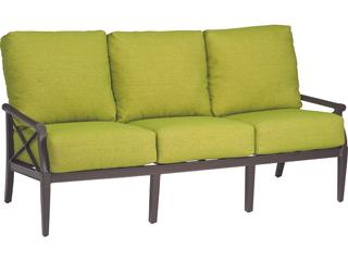 Woodard Andover Cushion Aluminum Outdoor Patio Sofa