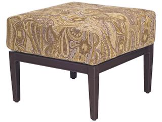 Woodard Andover Cushion Aluminum Outdoor Patio Ottoman