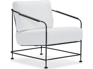 Woodard Reed Steel Patio Lounge Chair