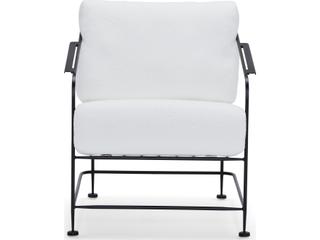 Woodard Reed Steel Patio Lounge Chair