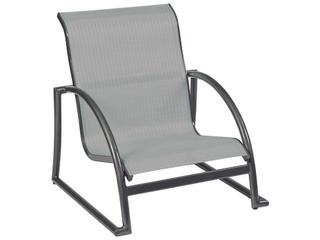 Tribeca Aluminum Stackable Sand Outdoor Lounge Chair