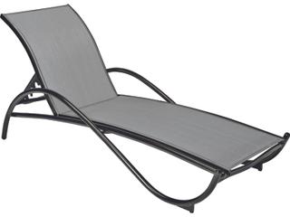 Woodard Tribeca Sling Aluminum Stackable Adjustable Patio Chaise Lounge