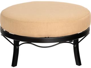 Woodard Cortland Cushion Aluminum Universal Oval Outdoor Patio Ottoman