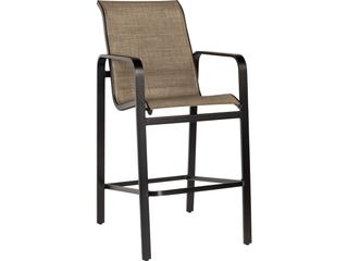 Landings Sling Aluminum Outdoor Bar Stool