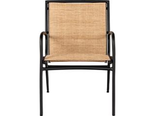 Woodard Orion Padded Sling Aluminum Outdoor Dining Arm Chair
