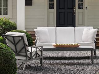 Woodard Alberti Cast Aluminum Outdoor Patio Lounge Set