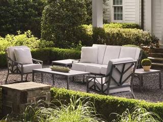 Woodard Alberti Cast Aluminum Patio Lounge Set