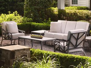 Woodard Alberti Cast Aluminum Patio Lounge Set