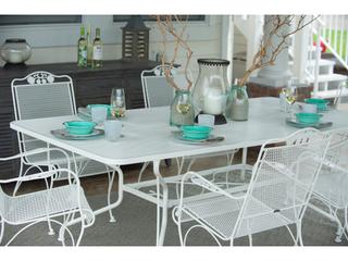 Woodard Briarwood Wrought Iron Patio Dining Set