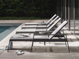 Woodard Hudson Sling Aluminum Outdoor Lounge Set