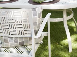 Woodard New Century Wrought Iron Patio Dining Set