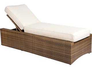 Woodard Whitecraft All Weather Wicker Serene Adjustable Outdoor Chaise Lounge