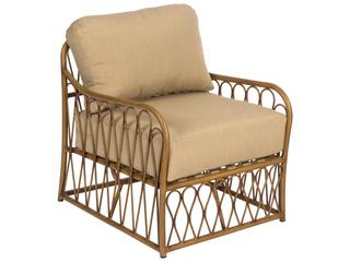 Woodard Cane Aluminum Cane Patio Lounge Chair