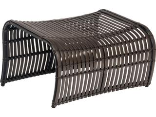 Loft Resin Cocoa Patio Ottoman