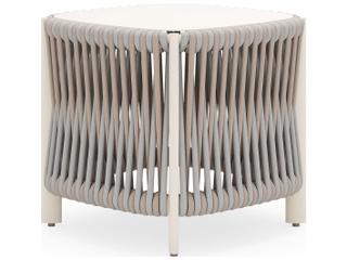 Eve Aluminum Square End Table