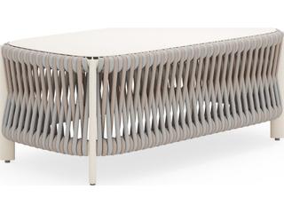 Eve Aluminum Rectangular Coffee Table