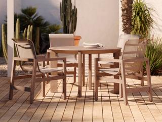 Woodard Sierra Teak Dining Set