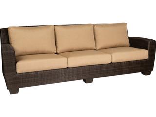 Whitecraft Saddleback Wicker Patio Sofa
