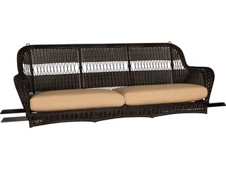 Woodard Whitecraft Sommerwind Wicker Sofa Patio Swing