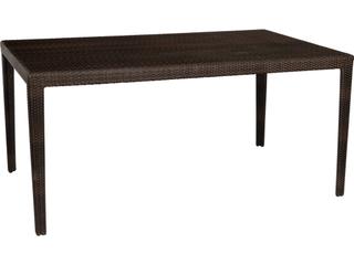 Whitecraft All Weather Wicker Miami Rectangular Outdoor Dining Table