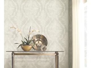 York Wallcoverings Ronald Redding 24 Karat Cream Charleston Damask Wallpaper