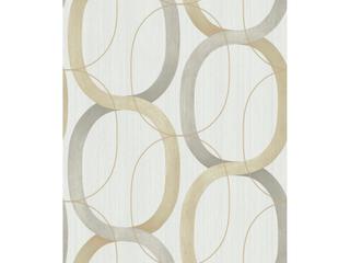 York Wallcoverings Modern Nature 2nd Edition Dark Taupe Interlock Wallpaper