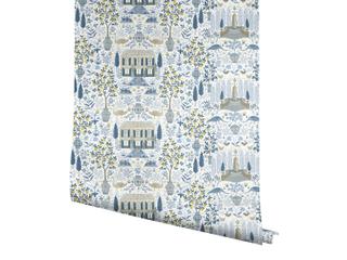 York Wallcoverings Indigo Camont Wallpaper