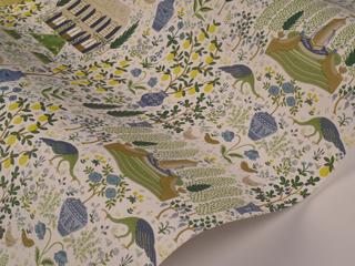 York Wallcoverings Blue / Green Camont Wallpaper