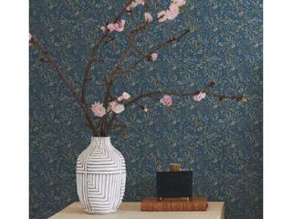 York Wallcoverings Indigo Tapestry Wallpaper