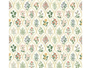 York Wallcoverings Cream Hawthorne Wallpaper